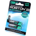 Аккумулятор Robiton R6 AA DECT 1300 mAh Ni-MH BL2