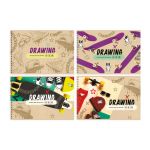 Альбом для рисования 24л., А4, на гребне BG "Drawing"