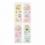 Закладки с/к бумажные 5-6цв*15л Animals ассорти 4 вида КОКОС