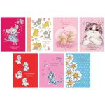 Ежедневник девочки А6 64л. 7БЦ с поролоном, тиснение фольгой