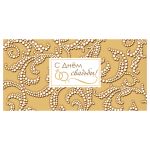 Конверт для денег Праздник "С днем Свадьбы!", 82*168мм, блестки в лаке 15.11.01905