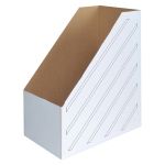 Лоток вертикальный OfficeSpace из микрогофрокартона , 150мм, белый, до 1400л.
