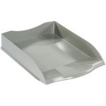 Лоток для бумаг горизонтальный OfficeSpace "Basic", серый HT_37710