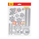 Набор светоотражающих наклеек Мульти-Пульти "Лапки", 16шт. MS_47793