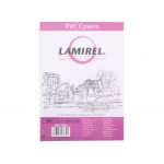 Обложка пластиковая А4 150 мкм Lamirel Transparent (100 шт ) прозрачная