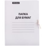 Папка для бумаг с завязками OfficeSpace, картон, 300г/м2,.