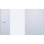 Обложка д/учебников А5 ст.классов 230*380,ПП 80мкм,универсальная,с липким слоем