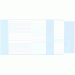 Обложка 260х490 мм для учебников и тетрадей универсальная прозрачная 110 мкм