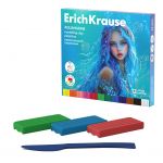 Пластилин классический ErichKrause Aquamarine 12 цветов со стеком, 180