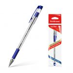 Ручка шариковая синяя 0,7 мм грип ErichKrause ULTRA-30 Gold Stick&Grip Classic Super Glide