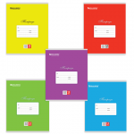 Тетрадь 12 л линия косая,частая BRAUBERG,мел.картон,офсет,ассорти зеленых нет