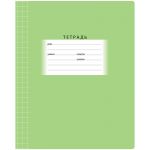 Тетрадь 12л., клетка BG "Школьная", зеленая, эконом Т5ск12 54498