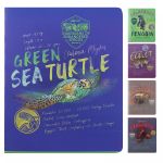 Тетрадь А5, 96 листов, клетка, поля, ассорти 5 видов Академия Холдинг Animal Planet