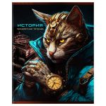 Тетрадь предметная 48л. BG "Мир будущего" - История, металлизированный картон ТП5ск48 56334