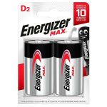 Элемент питания LR20 D MAX 1.5В ENERGIZER ЗА 1 ШТ