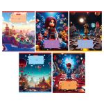 Тетрадь 12л., клетка BG "Игрушечный мир" Т5ск12 57311