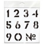 Трафарет ArtSpace 20*20см "Цифры" ТЦ2020_45561