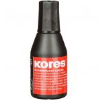 Краска штемпельная черная 27 мл (водно-масляная основа) Kores