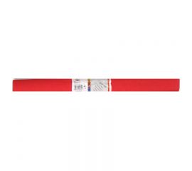 Бумага крепированная Werola, 50*250см, 32г/м2, растяжение 55%, красная, в рулоне 12061-134