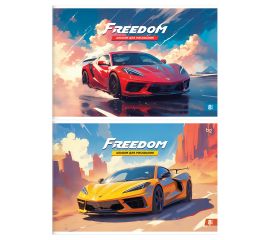 Альбом для рисования 08л., А4, на скрепке BG "Тачки", эконом АР4ск8 08581