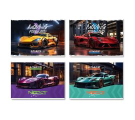 Альбом для рисования 24л., А4, на скрепке BG "Next" АР4ск24 12843