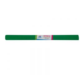 Бумага крепированная ArtSpace, 50*200см, 30г/м2, зеленая, в рулоне