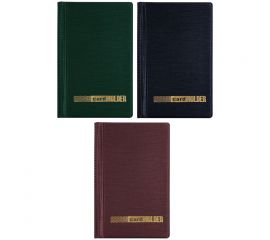 Визитница настольная OfficeSpace на 96 визиток, ПВХ, ассорти 255455