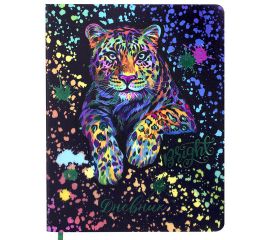 Дневник 1-4 класс 48 л., кожзам (гибкая), печать, фольга, ЮНЛАНДИЯ, "Bright Wildlife", 106166