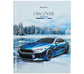 Дневник 5-11 класс 48 л., твердый, BRAUBERG, глянцевая ламинация, с подсказом, "Discover", 106398