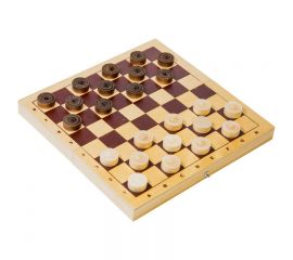 Игра настольная Шашки, Орловские шахматы, деревянные, с доской