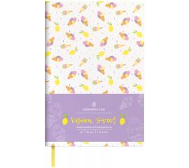 Ежедневник недатир. В6, 136л., кожзам, Greenwich Line "Vision.Sweet", тон. блок, цв. срез