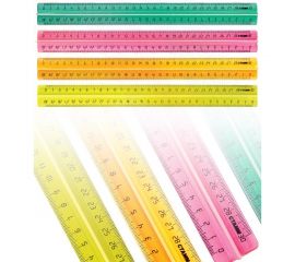 Линейка 30 см, с держателем