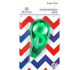 Корректор ленточный Attomex 5мм*8м, прозр.корпус, регулир. ленты Attomex