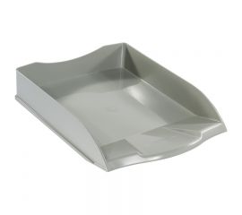 Лоток для бумаг горизонтальный OfficeSpace "Basic", серый HT_37710