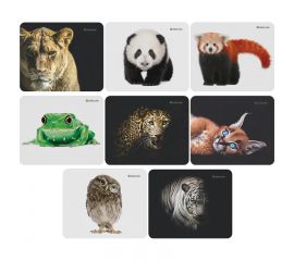 Коврик для мыши Defender Wild Animals 220*180*2мм, ассорти 8 видов