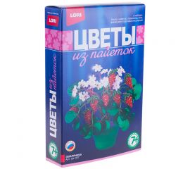 Набор для дет.творчества Цветы из пайеток "Земляника",LORI