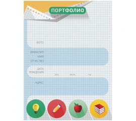 Набор вкладышей А4 (10шт) Биджи для портфолио