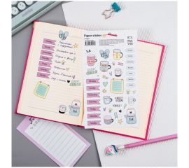 Наклейки бумажные для ежедневников MESHU "Hygge", европодвес MS_36983