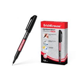 Маркер для CD 0,6 мм черный ErichKrause FP-50/12