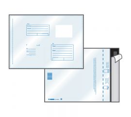 Пакет почтовый B4, UltraPac, 250*353мм, полиэтилен, отр. лента, 70мкм 11004.10