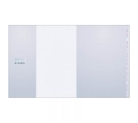 Обложка д/учебников А5 ст.классов 230*380,ПП 80мкм,универсальная,с липким слоем