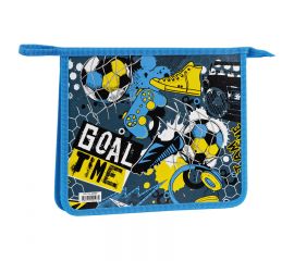 Папка для тетрадей 1 отделение А5 ArtSpace "Goal Time", пластик/картон, на молнии ПТ-715_42197