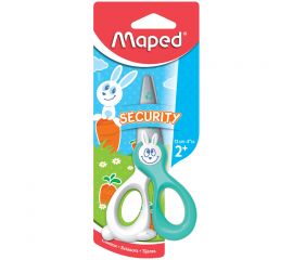 Ножницы детские Maped "Kidi Cut" 12см, лезвия из стекловолокна, европодвес 037800