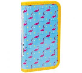 Пенал 1 отделение, 190*115 ArtSpace "Фламинго", ламинация