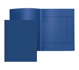 Папка на резинках A4 Attomex синяя