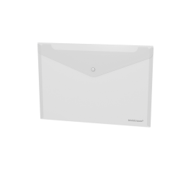 Папка с кнопкой А4 ErichKrause Fizzy Clear прозрачная