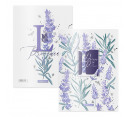 Папка-уголок пластиковый ErichKrause Lavender А4 непрозрачный ассорти (ПО 1 ШТУКЕ)/4/300