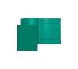 Папка на резинках A4 Attomex зеленая