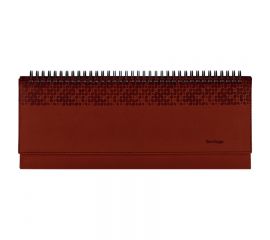 Планинг недатированный, 64л., 330*130мм, кожзам, Berlingo "Vivella Prestige", коричневый UP2_80643