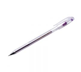 Ручка гелевая Crown "Hi-Jell Color" фиолетовая, 0,7мм HJR-500HB